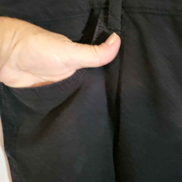 Dream Jeannes by Quacker Factory Women's Jeans Size 16 Short Black - Picture 4 of 13